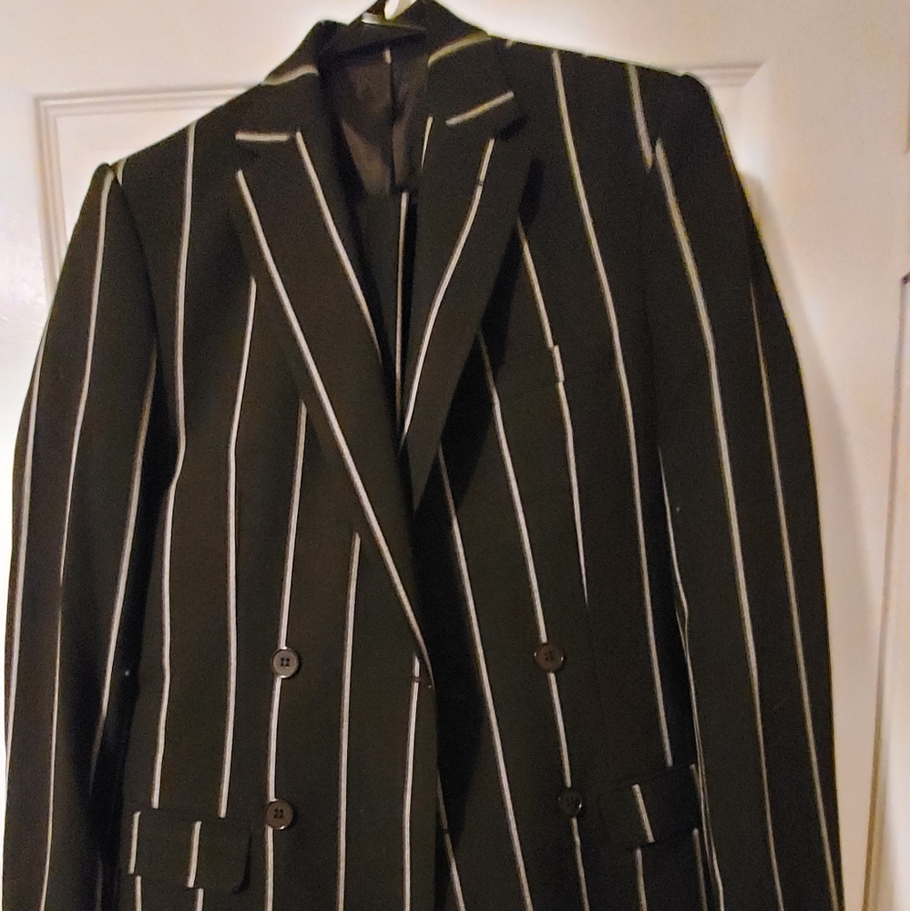 Striped suit + 34x30 pants